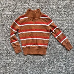 Madewell Mile(s) Stripped Turtleneck Sweatshirt